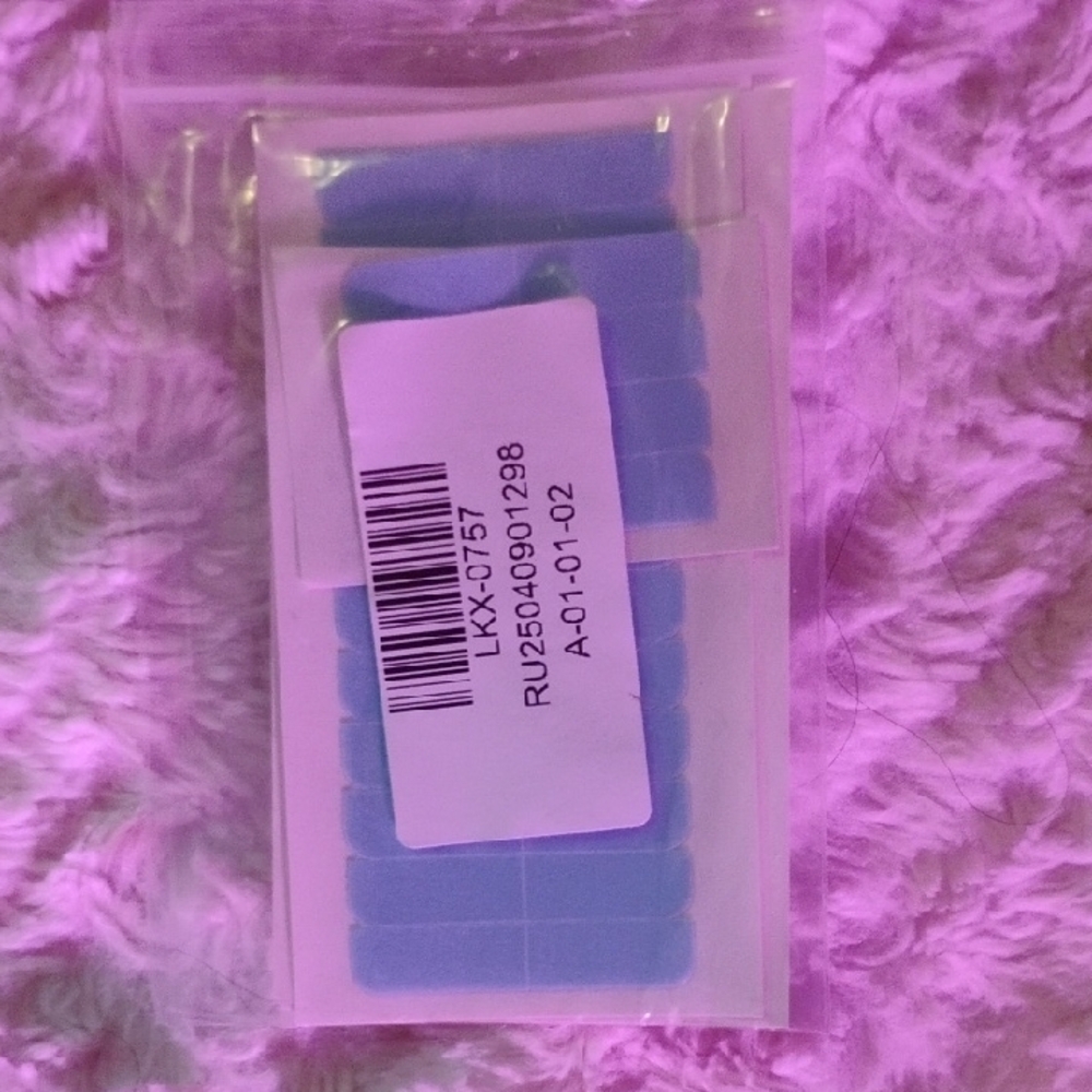 Blue Nail Wraps Set - Picture 2 of 2
